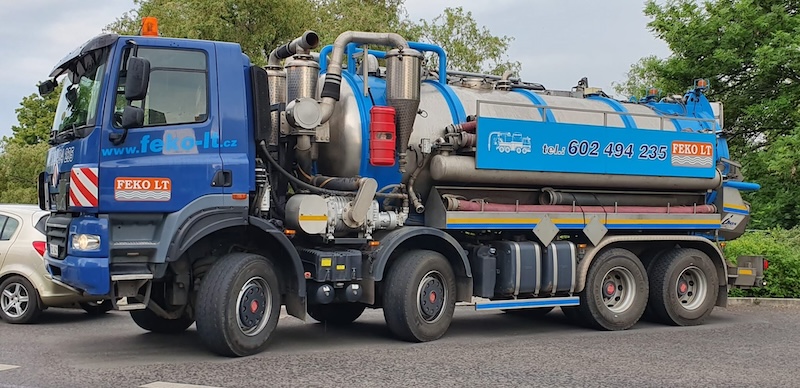 Práce sacími bagry